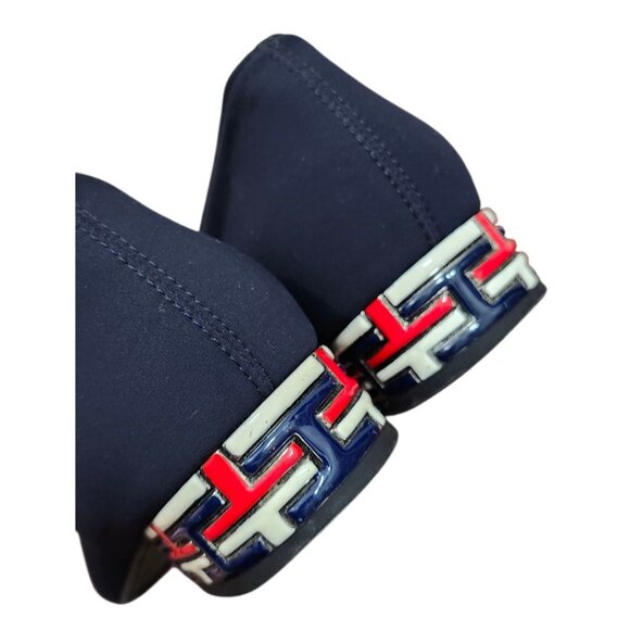 Brunate Women's loafers Fondi Fabric Navy Size EU 39.5/US 8.5 - Picture 8 of 14